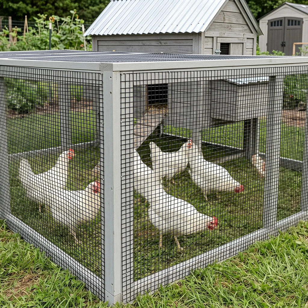 Galvanized Welded Wire Mesh Roll for Chicken Coop & Animal Enclosures