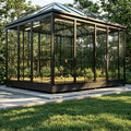 Black PVC Coated Welded Wire Mesh Garden Fence & Outdoor Projects