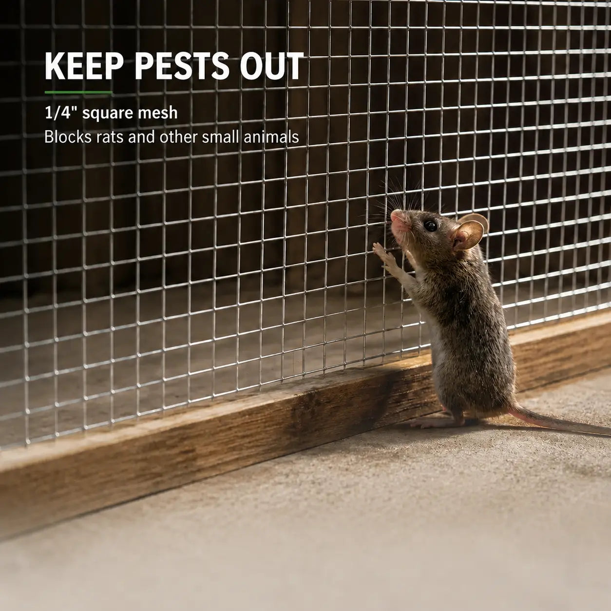 Small Mesh Welded Wire Mesh for Pest & Animal Protection